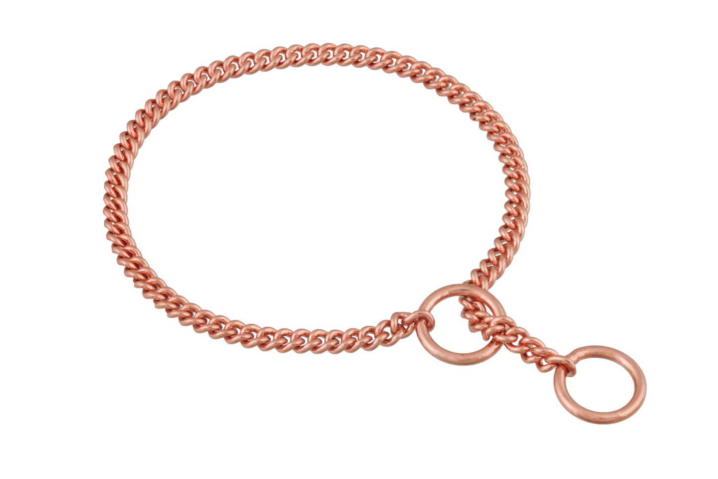 Alvalley Slip Curve Show Chain Collar (12 in x 1.2 mm)