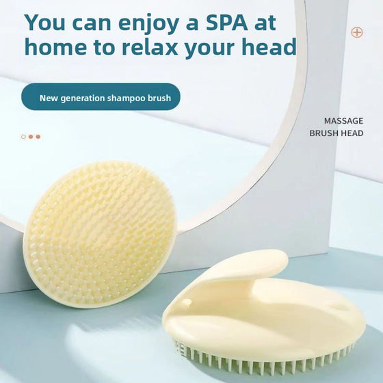 Silicone Scalp Massage Shampoo Brush Health & Wellness product image 4