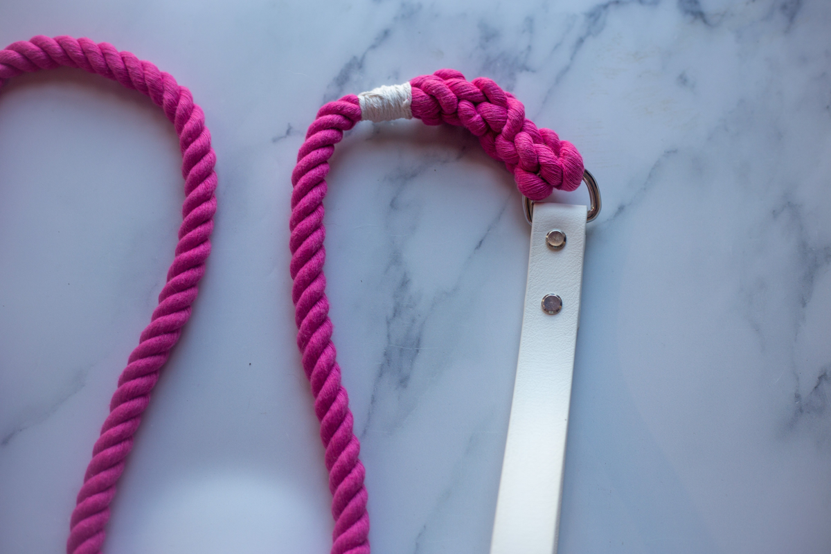Biothane & Rope Leash Combo