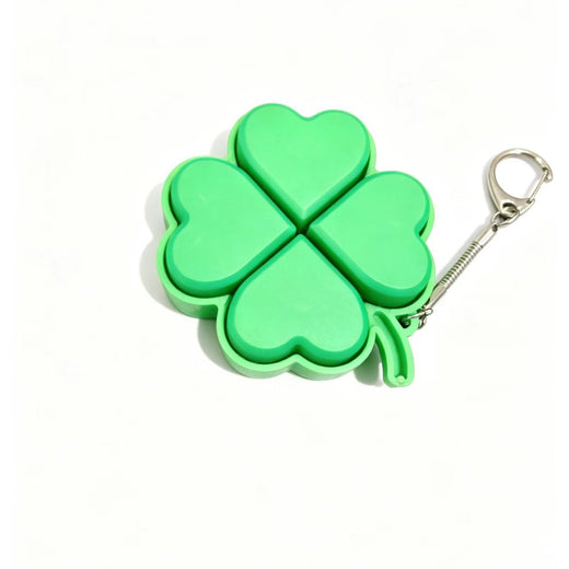 Luminous Four Leaf Clover Stress Relief Keychain