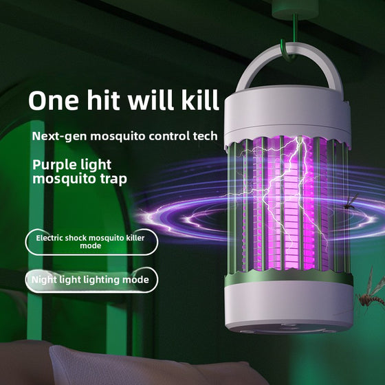 USB Rechargeable Electric Mosquito Killer Lamp with Purple Light Patio Lawn & Garden product image 6