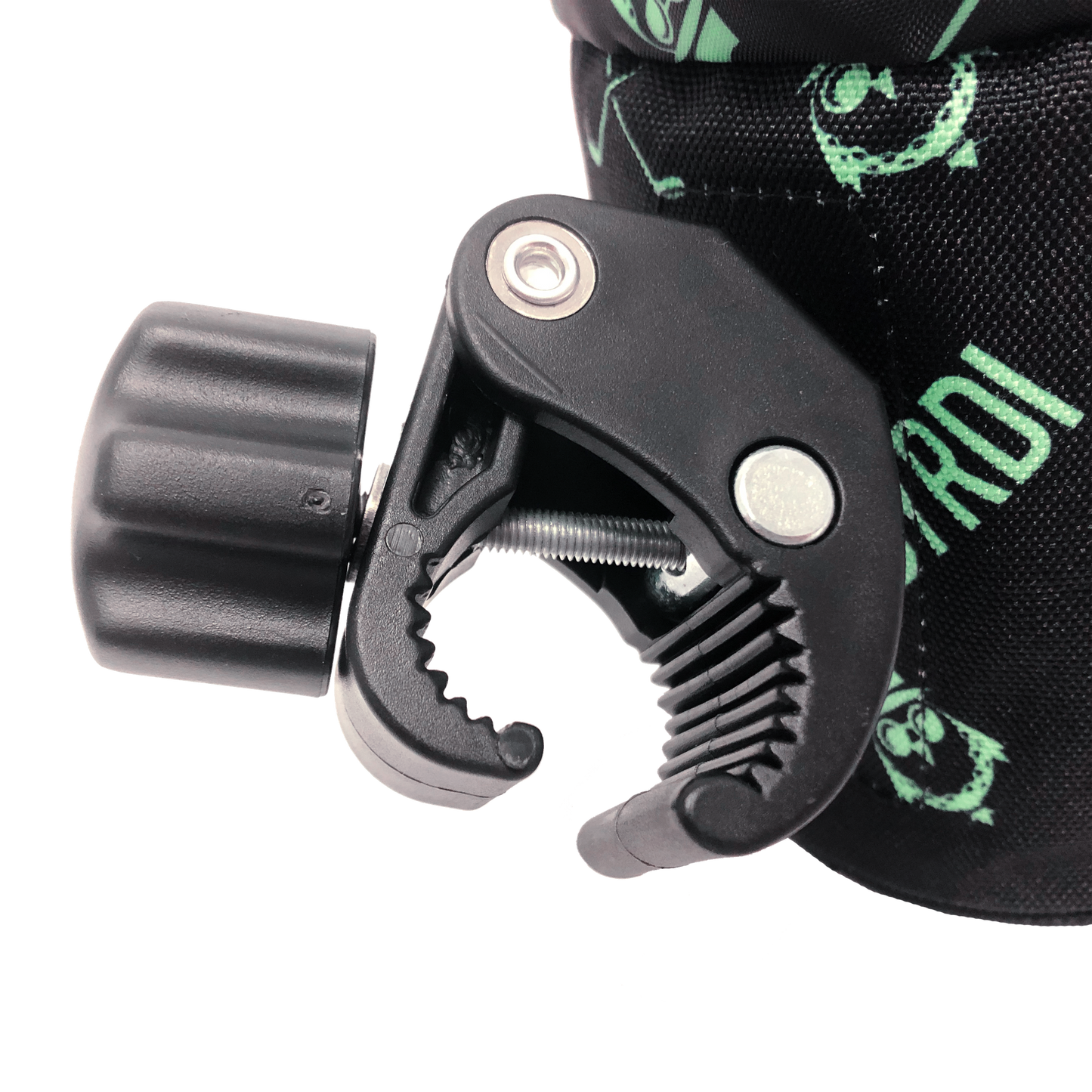 BYRDI Buddy Golf Cart Pouch Mount with 360 Rotating Clip