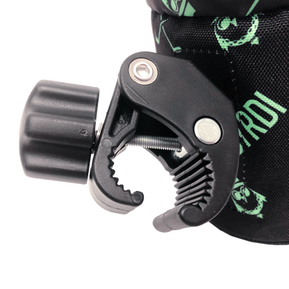 BYRDI Buddy Golf Cart Pouch Mount with 360 Rotating Clip