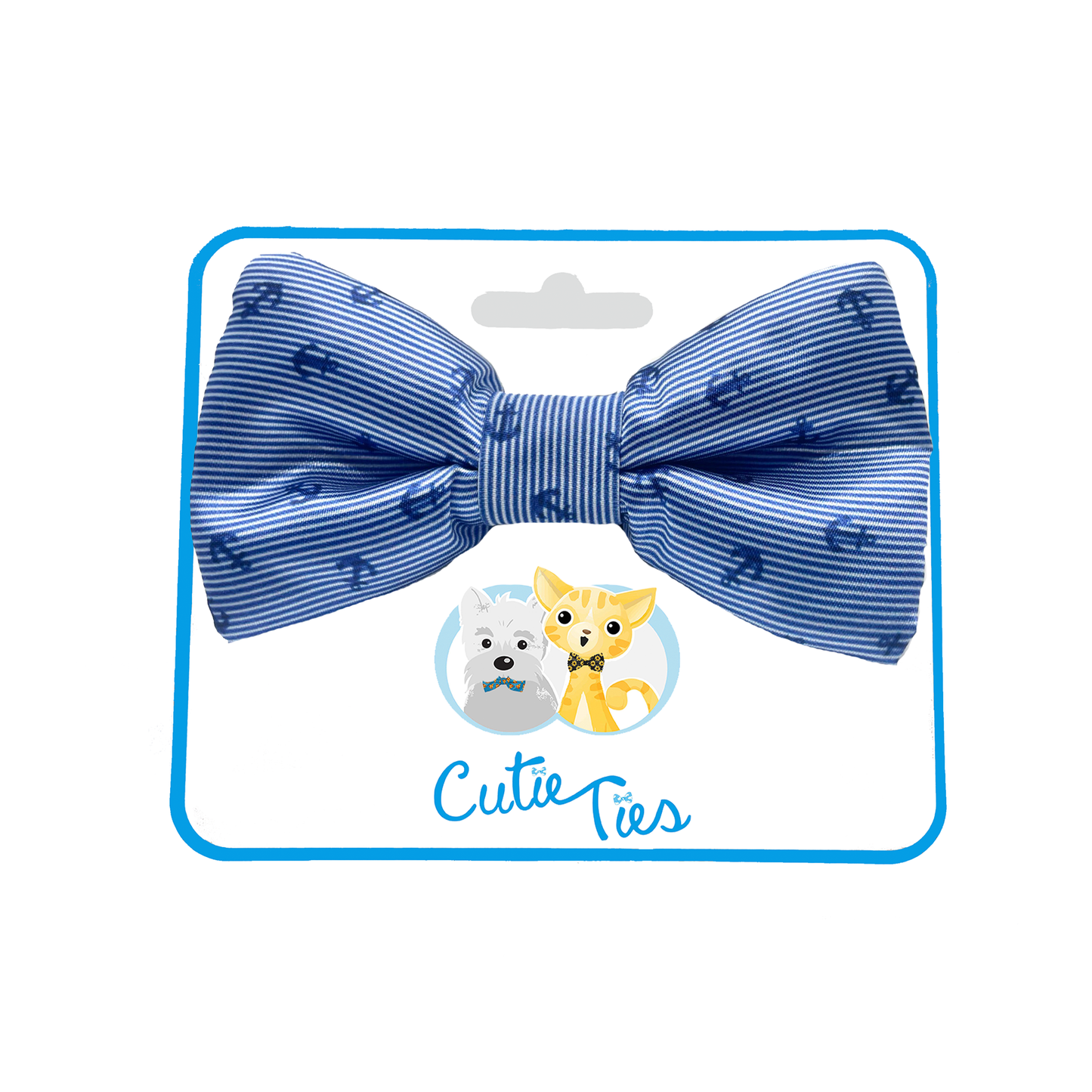 Cutie Ties Dog Bow Tie - Nautical & Sky Designs