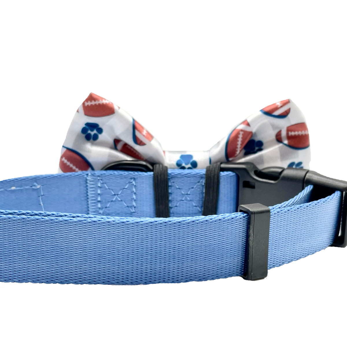 Cutie Ties Dog Bow Tie - Football Design