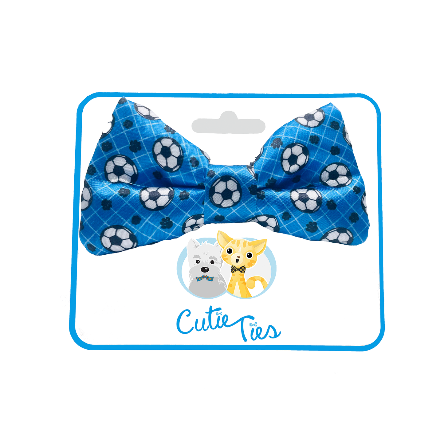 Cutie Ties Dog Bow Tie - Sports & Animal Designs