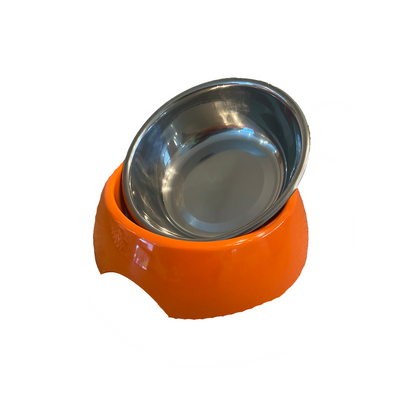 Cutie Ties Stainless Steel Dog Bowl