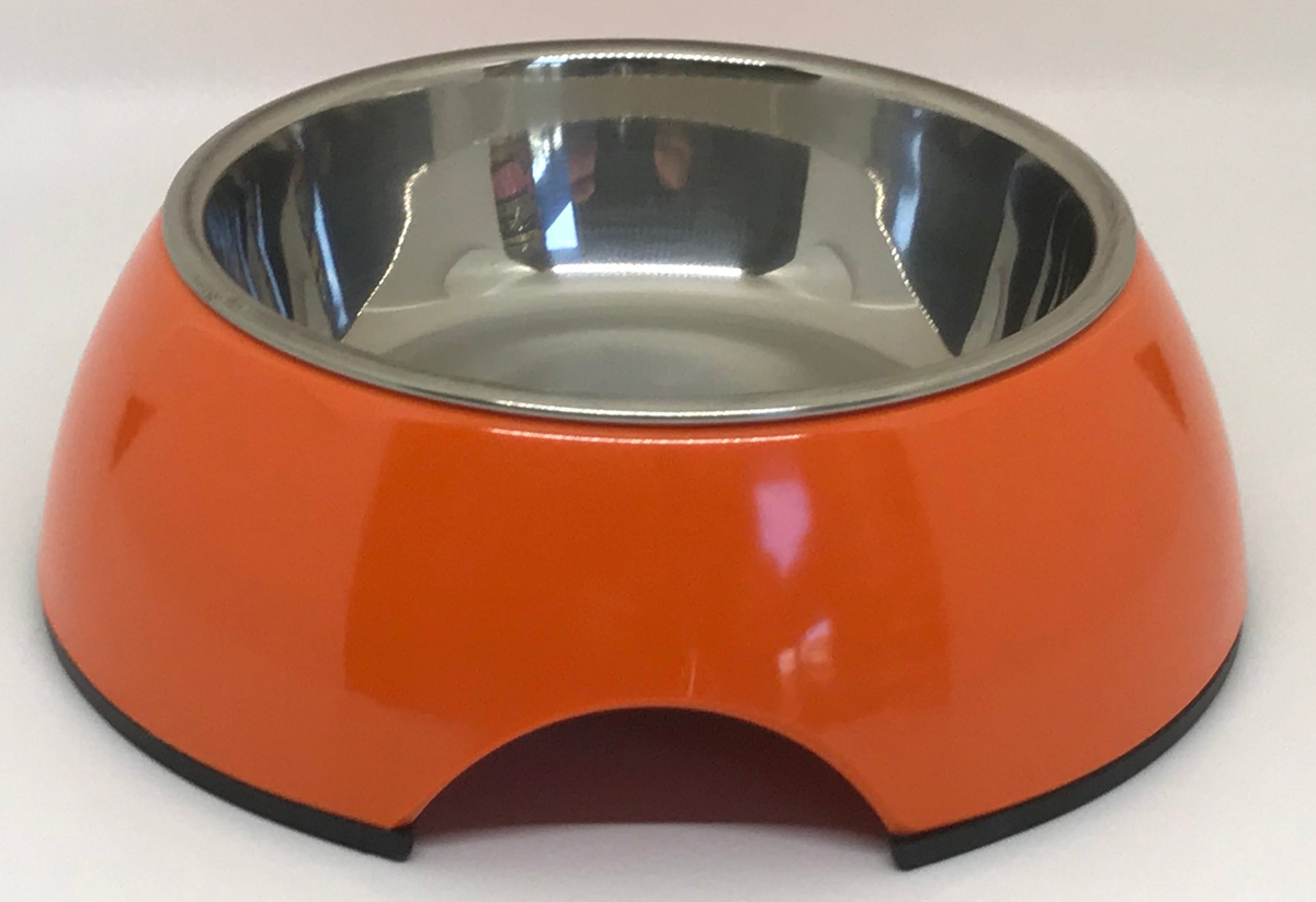 Cutie Ties Stainless Steel Dog Bowl