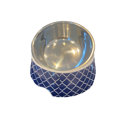 Cutie Ties Stainless Steel Dog Bowl