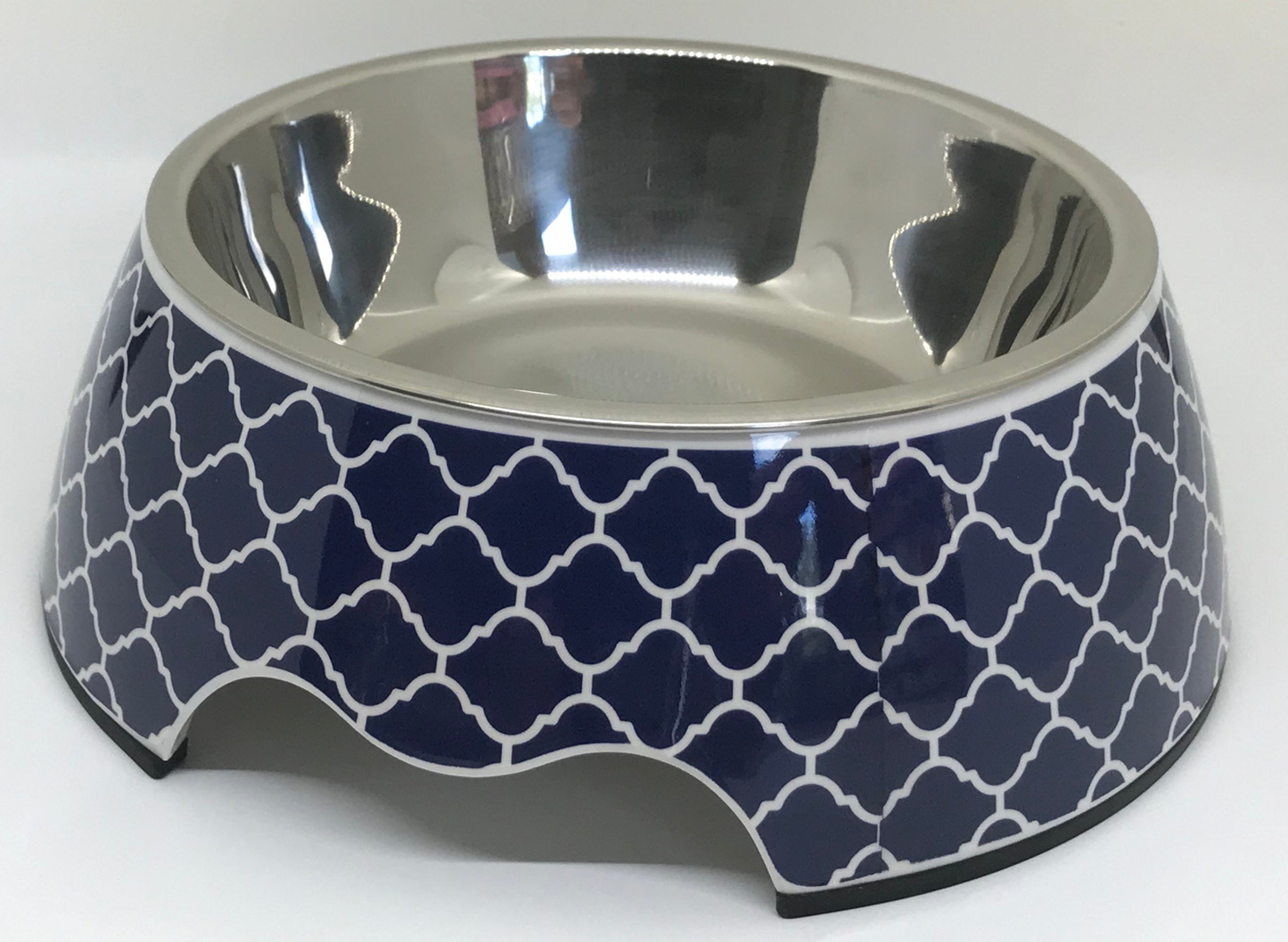 Cutie Ties Stainless Steel Dog Bowl