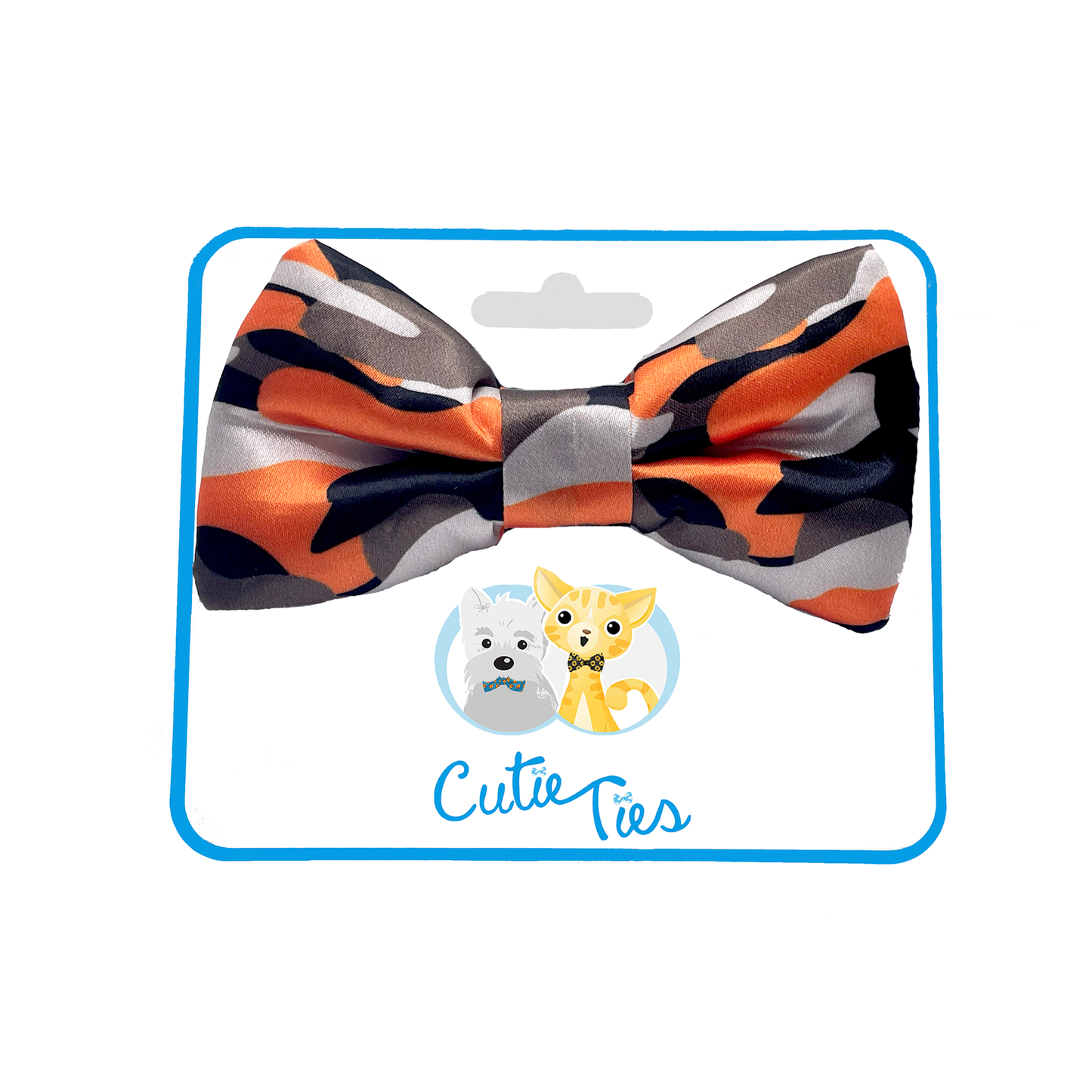 Cutie Ties Dog Bow Tie - Camo & Print Designs