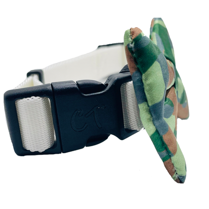 Cutie Ties Dog Bow Tie - Camo & Print Designs
