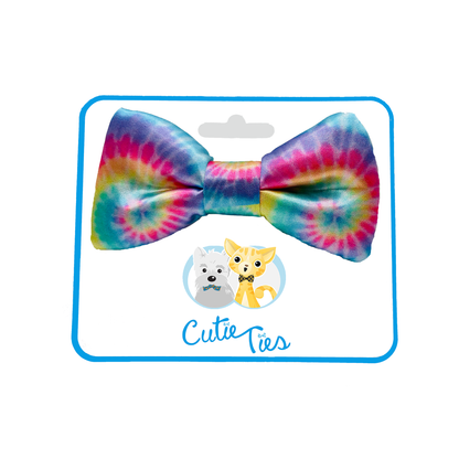 Cutie Ties Dog Bow Tie - Foodie & Tie-Dye Designs
