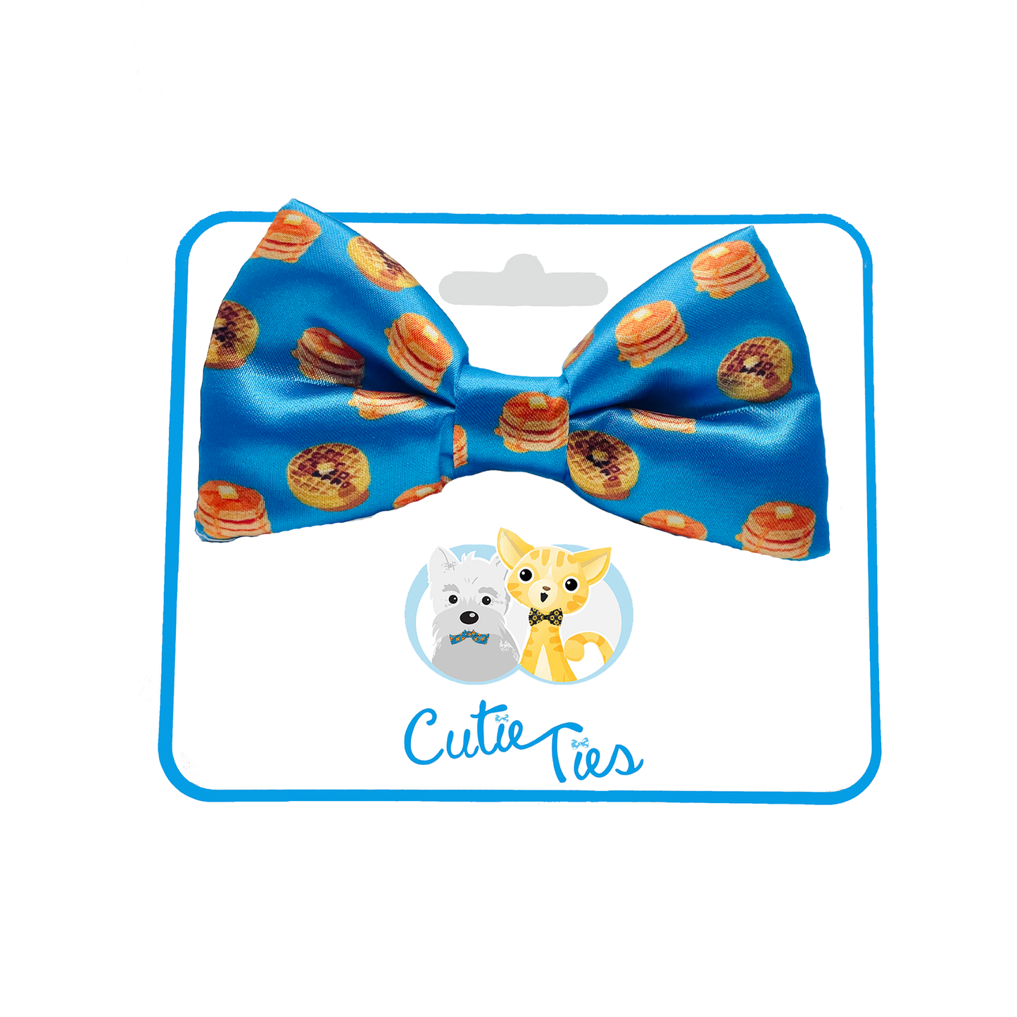 Cutie Ties Dog Bow Tie - Foodie & Tie-Dye Designs