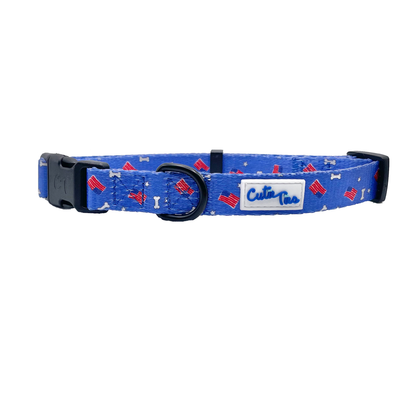 Cutie Ties Fun Design Dog Collar - Novelty Prints