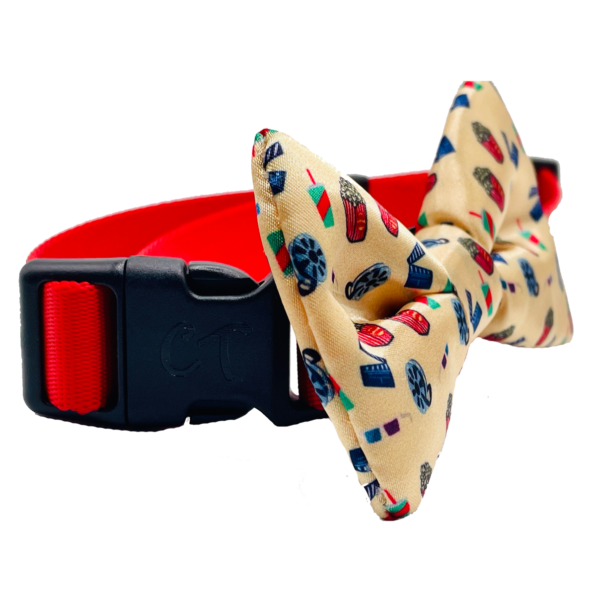 Cutie Ties Dog Bow Tie - Playful Pattern Designs
