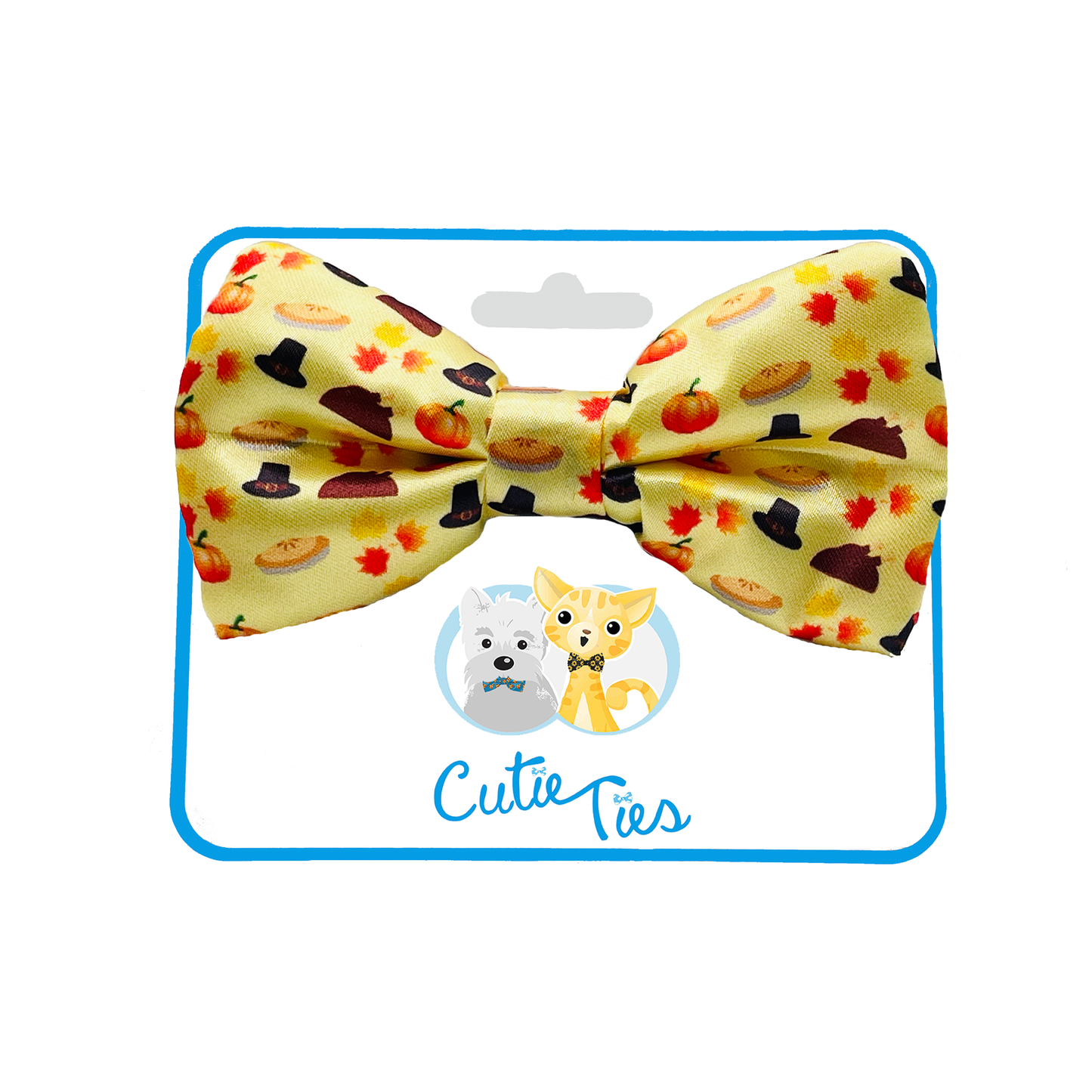 Cutie Ties Dog Bow Tie - Playful Pattern Designs