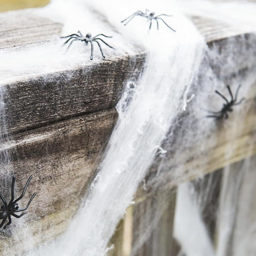 Halloween Spider Cotton Decoration Set