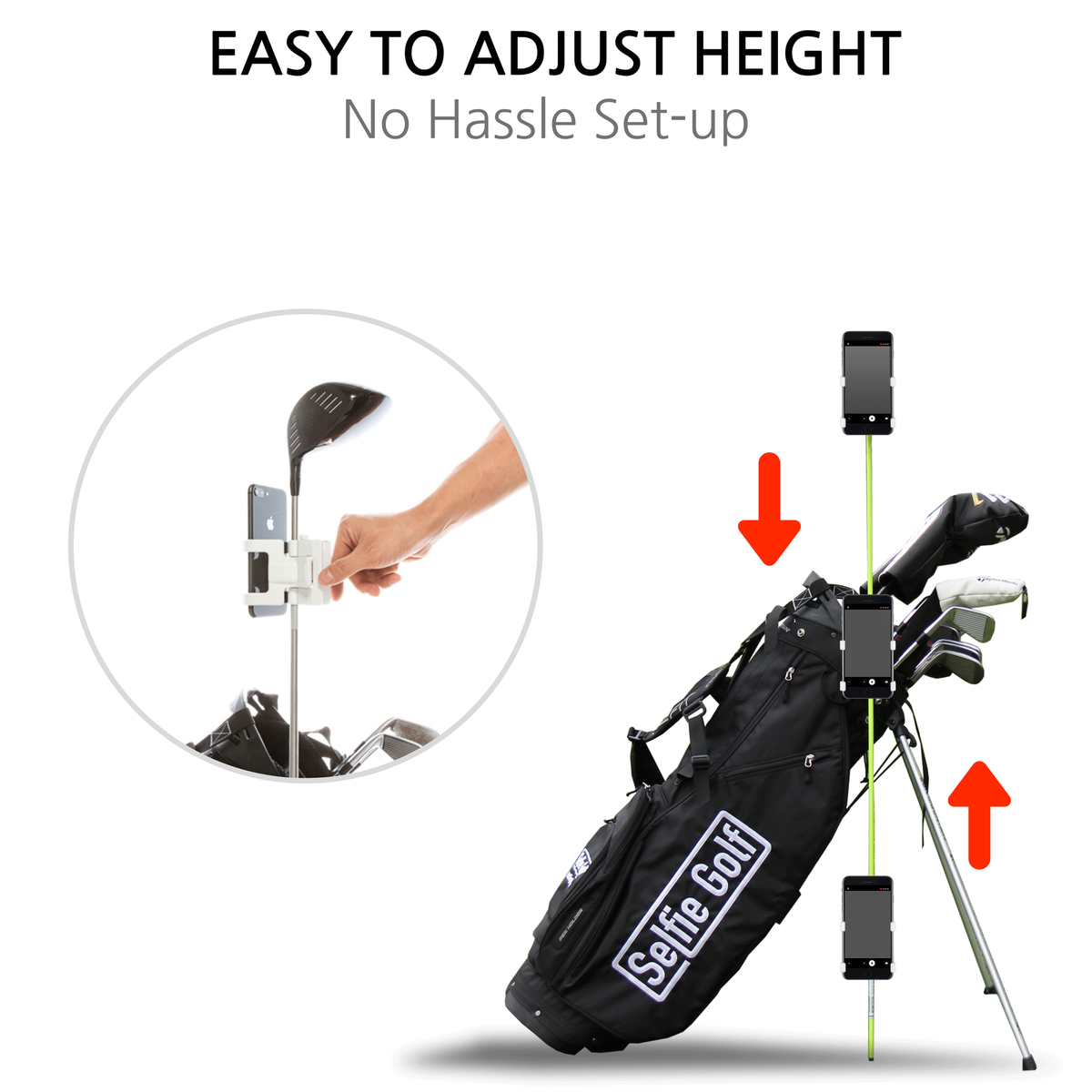 SelfieGolf Cell Phone Clip System