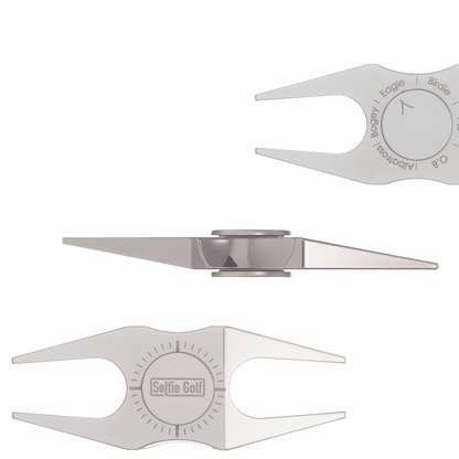 SelfieGolf SelfieSpinner Multi Divot Tool