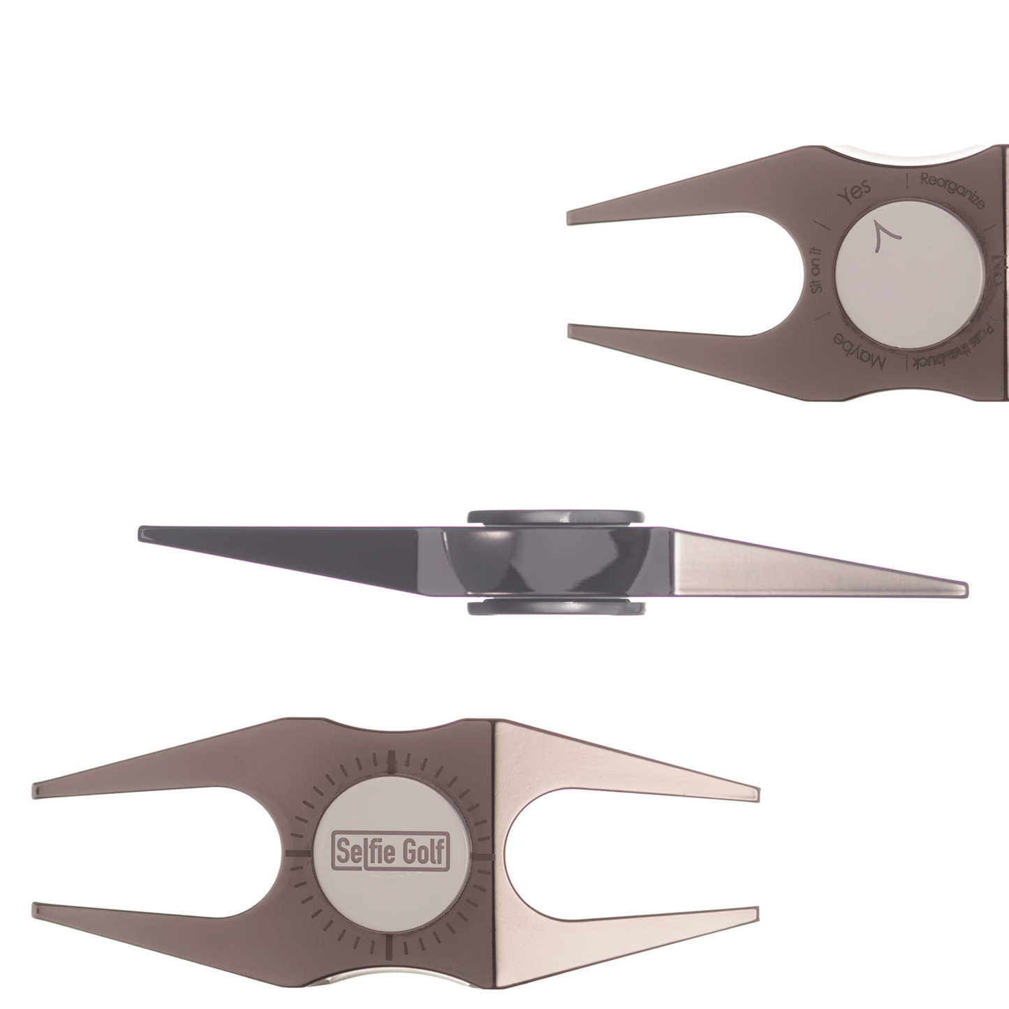 SelfieGolf SelfieSpinner Multi Divot Tool