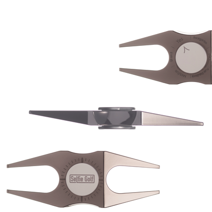 SelfieGolf SelfieSpinner Multi Divot Tool