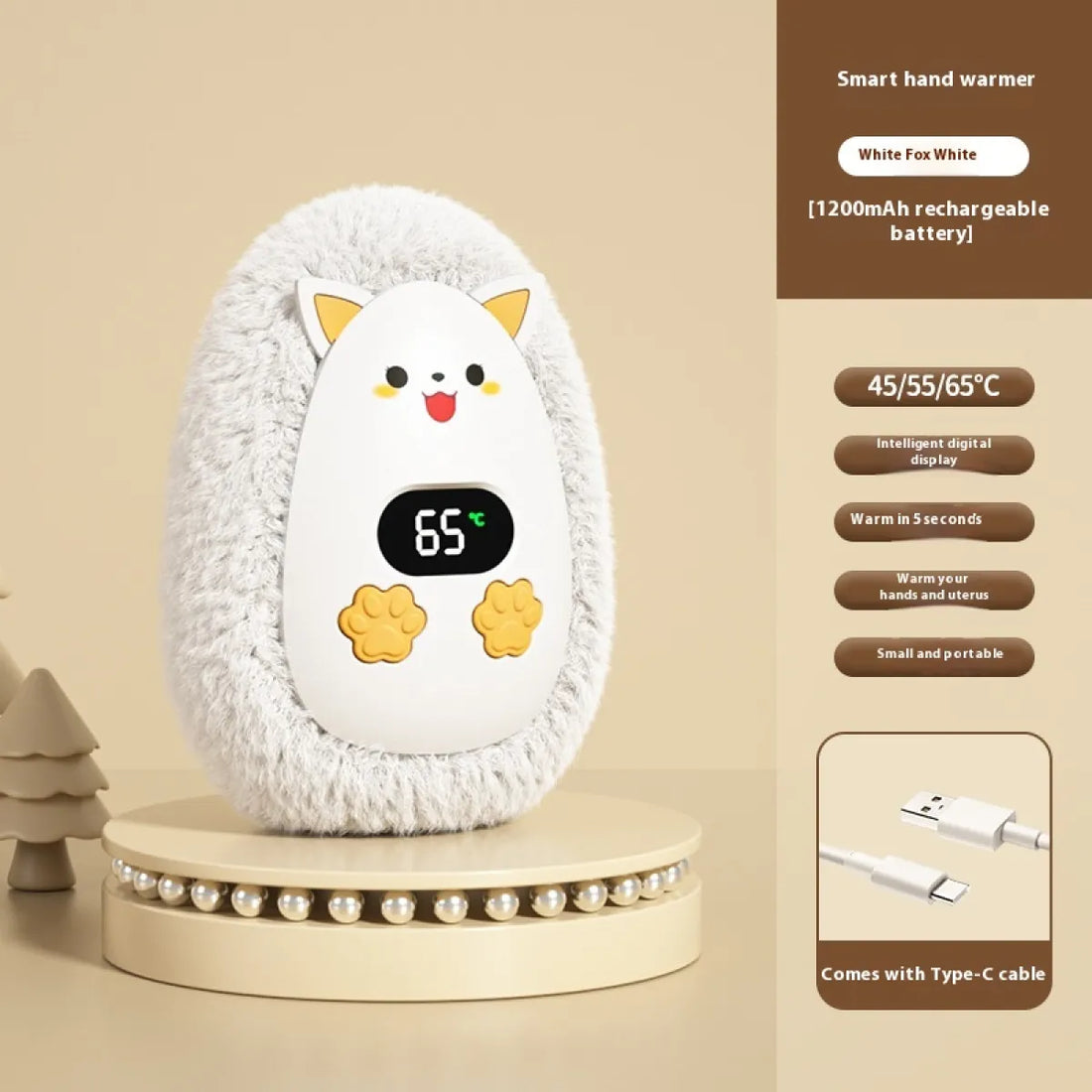 Rechargeable Hand Warmer - Portable USB Pocket Heater - Image 9
