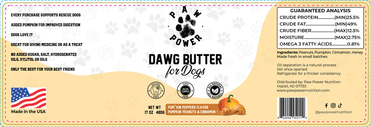 Dawg Butter Dog Peanut Butter