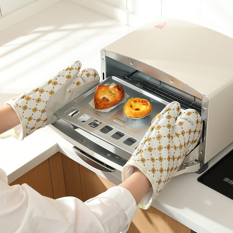 Single right cotton oven mitt replacement glove