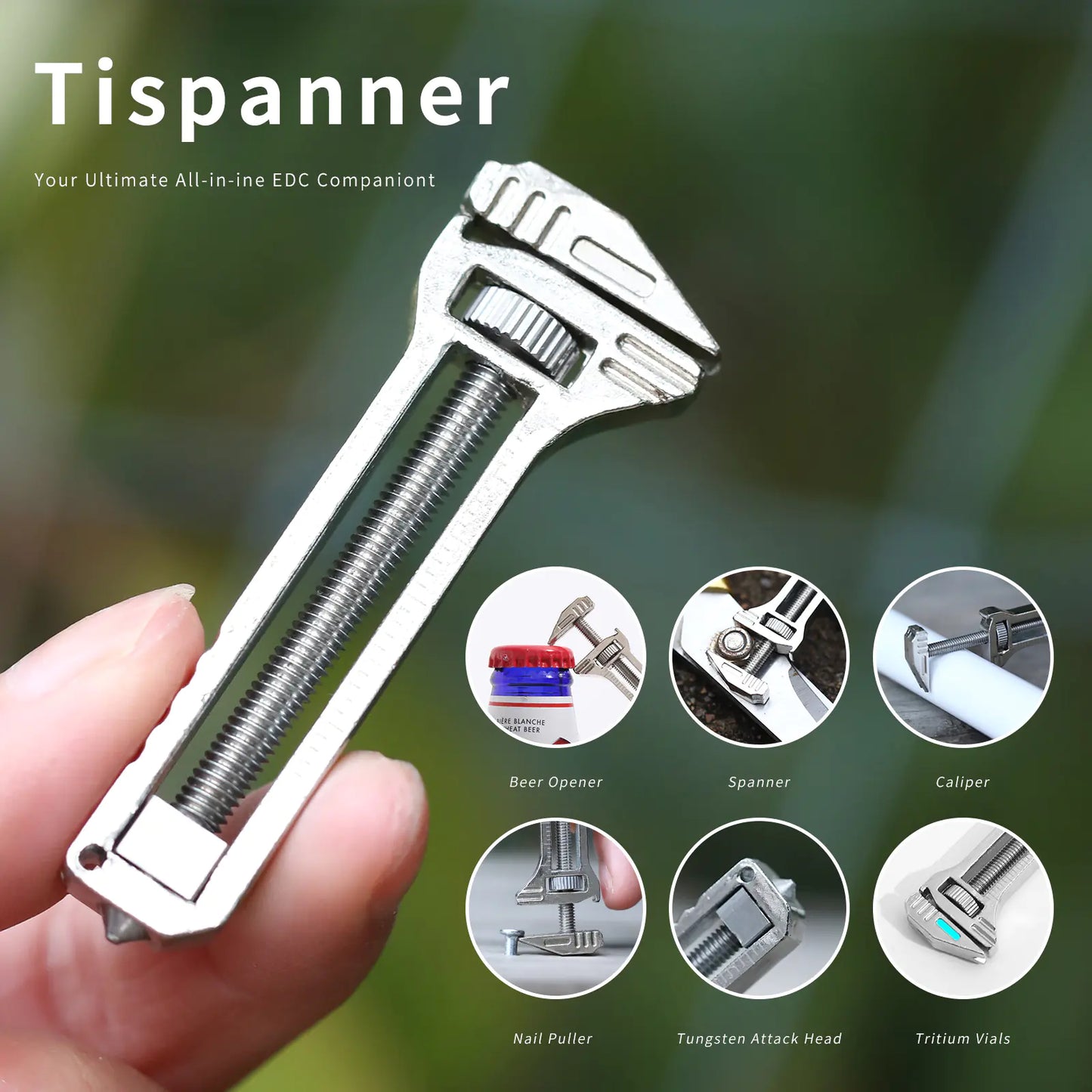 Lightweight titanium multi-function tool
