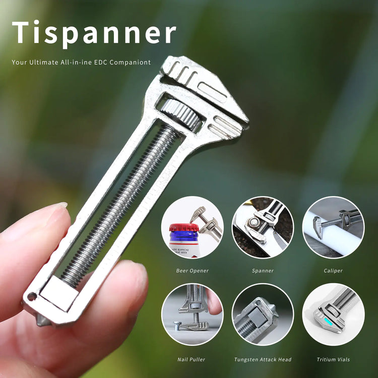 Lightweight titanium multi-function tool