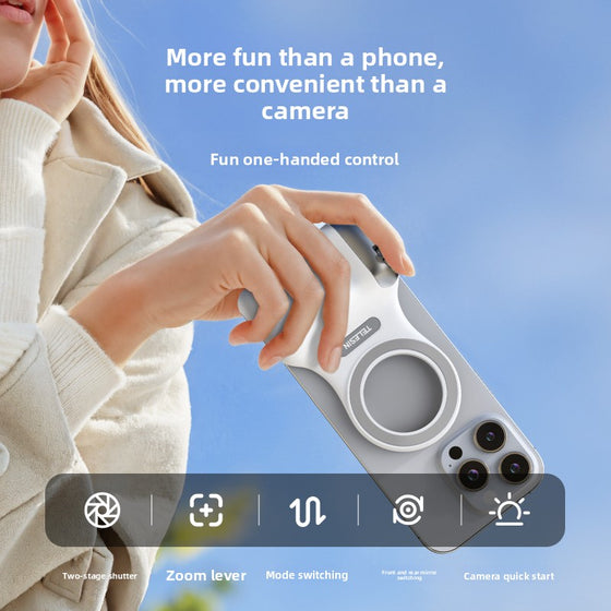 Magnetic Phone Shooting Stabilizer with Bluetooth Remote Phone Accessories product image 2