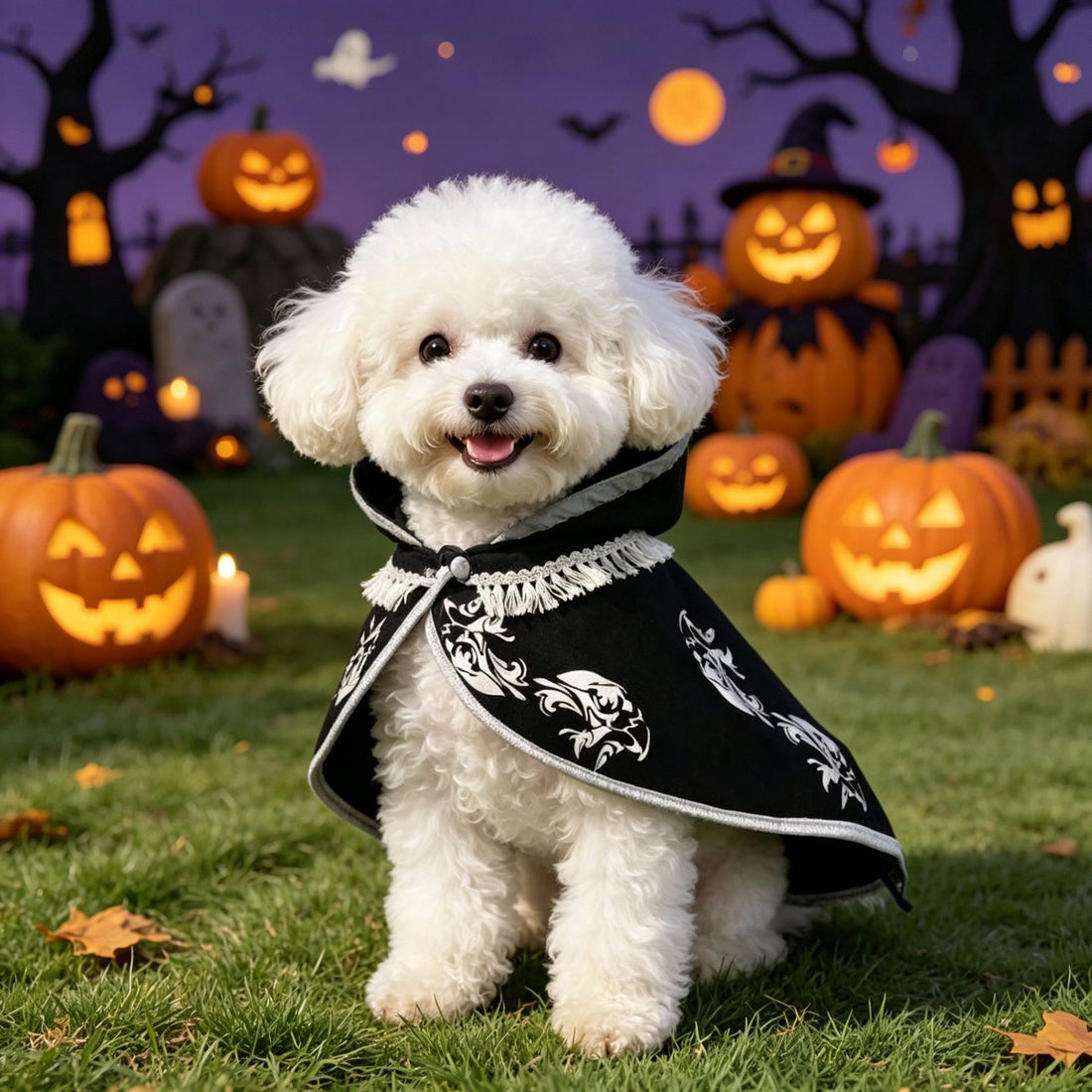 Pet clothing Halloween cape