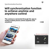 4K Wifi Waterproof Sports Camera