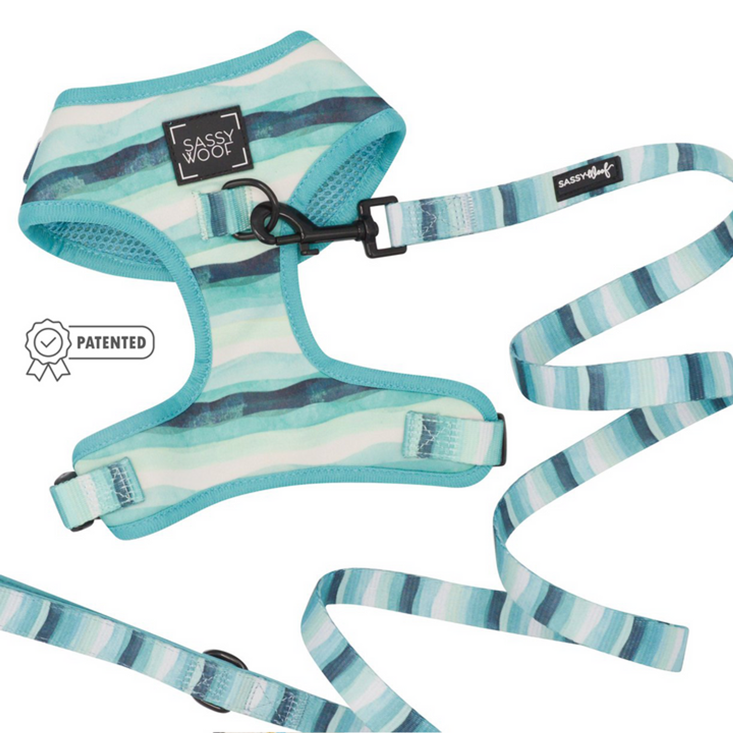 Sassy Woof Dog Harness & Leash Bundle Set