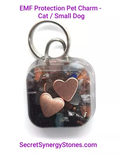 EMF 5G Protection Pet Charm for Cats & Small Dogs