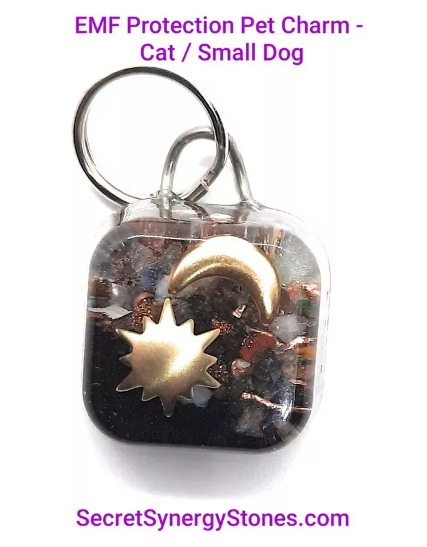 EMF 5G Protection Pet Charm for Cats & Small Dogs