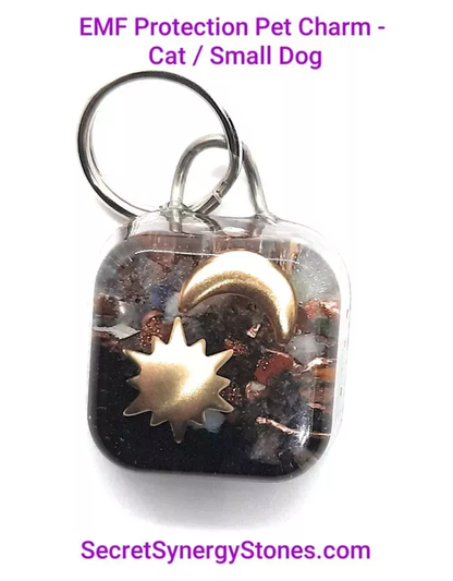 EMF 5G Protection Pet Charm for Cats & Small Dogs
