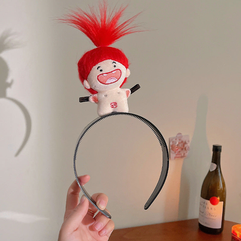 Cute Cartoon Plush Animal Headband