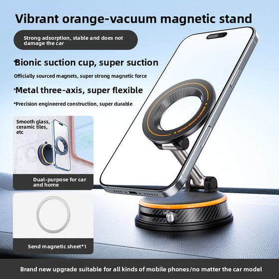 Rotating Magnetic Car Phone Holder With Wireless Charging product image 6
