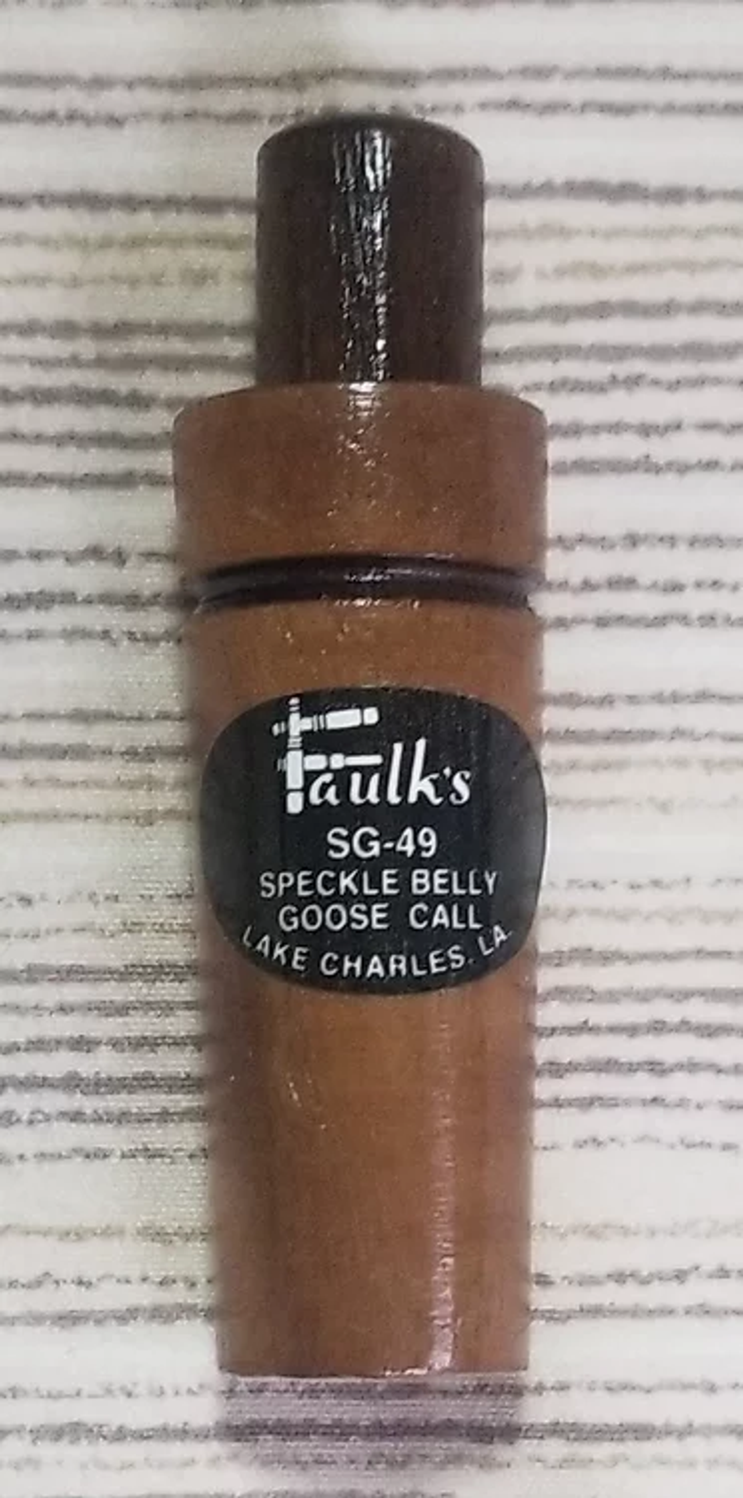 Faulk's Goose Call Specklebelly