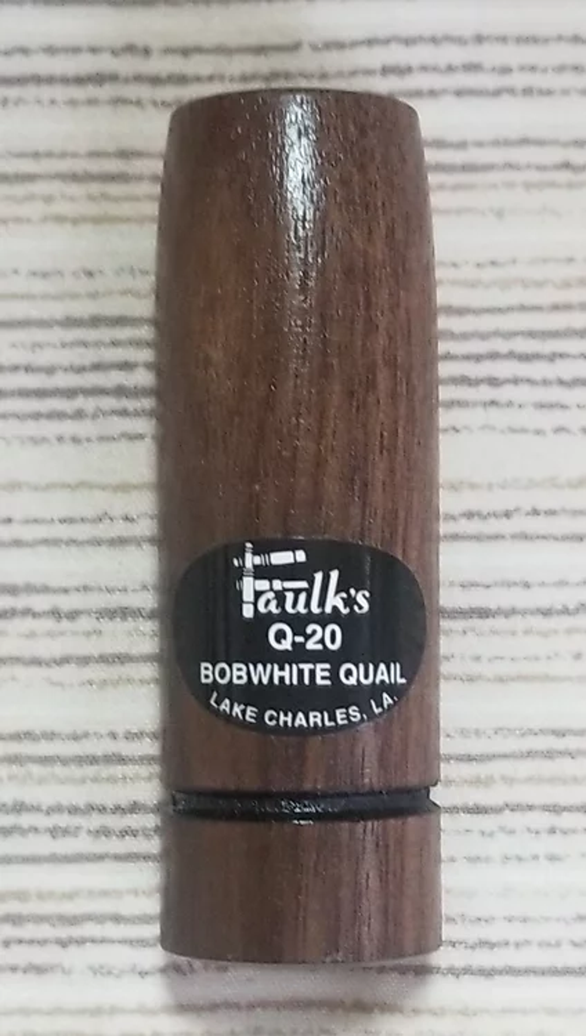 Faulk's Quail Call