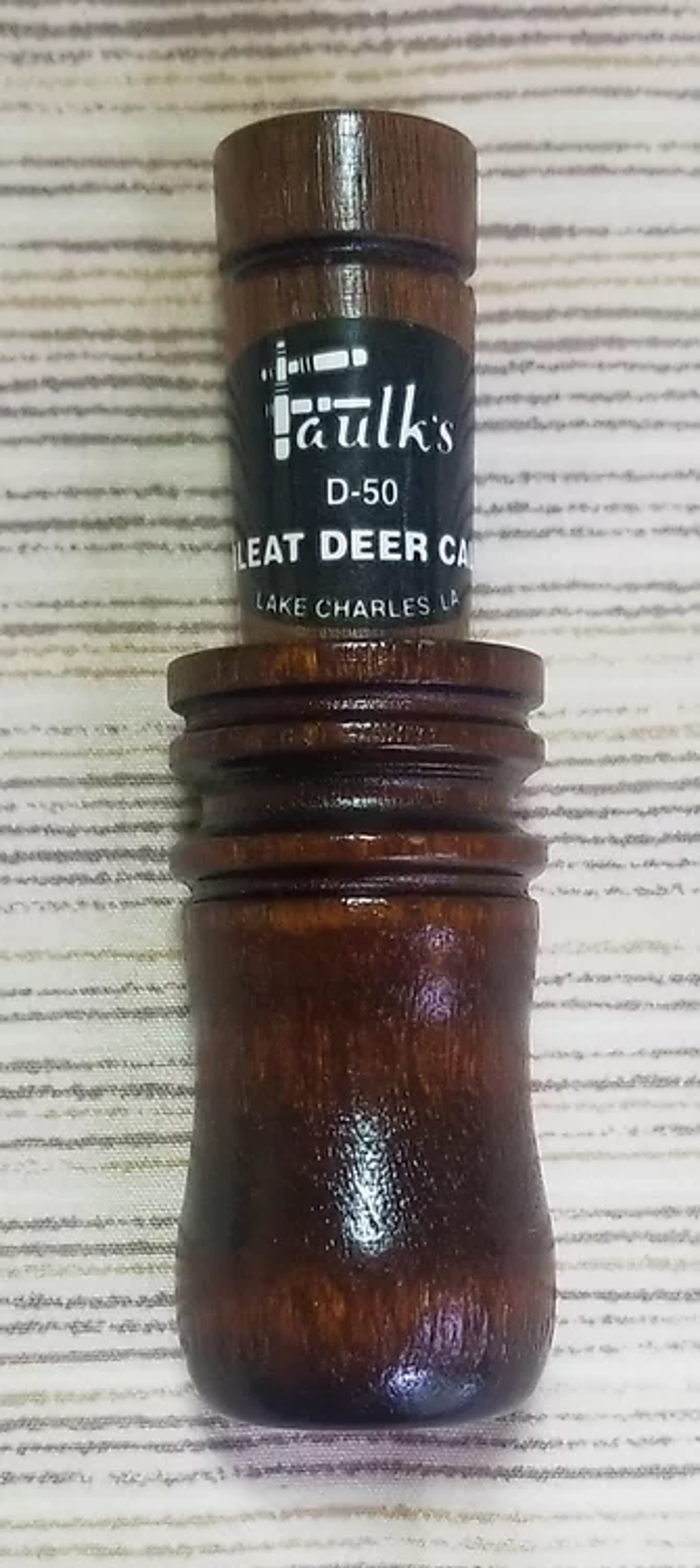 Faulk's Bleat Deer Call