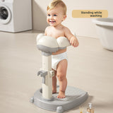 Adjustable Baby Bath Stand with Anti-Slip Base