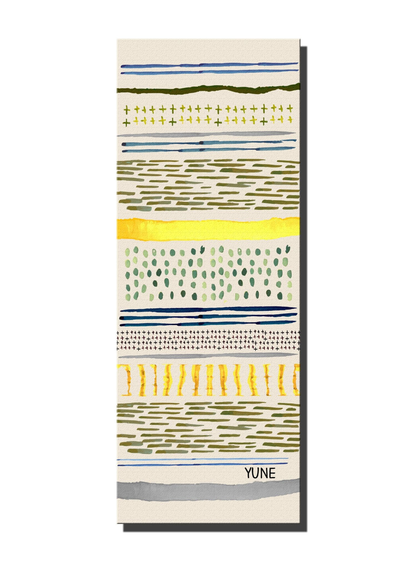 Yune Trekk Travel Yoga Mat - Reed Collection