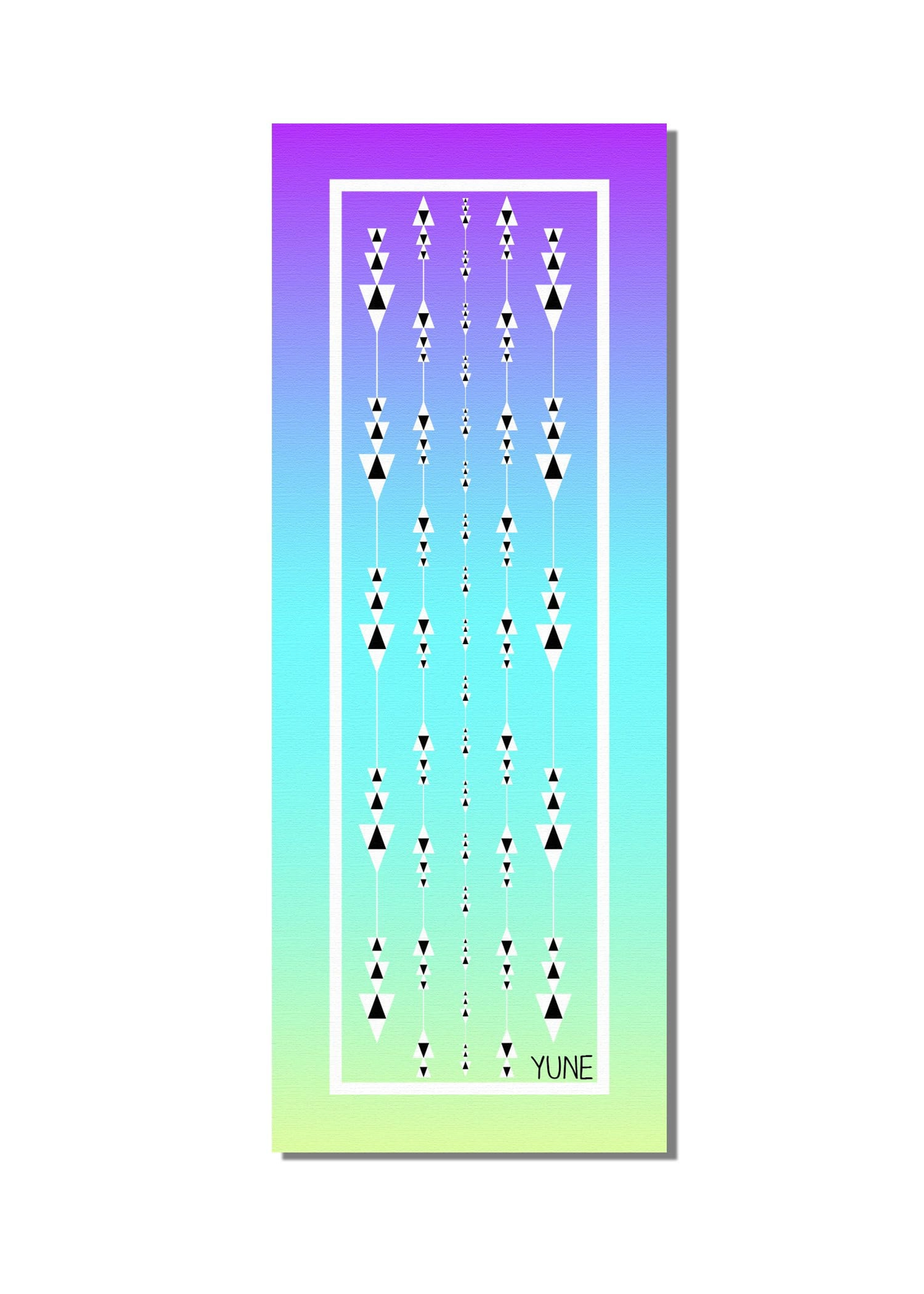 Yune Trekk Travel Yoga Mat - Granite Collection