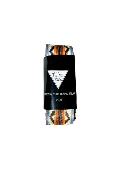 Yune Yoga Bear Creek Sands Organic Cotton Yoga Strap