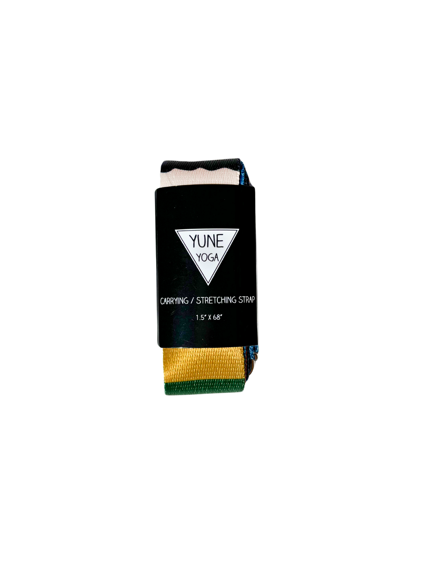 Yune Yoga Elk Meadow Yoga Strap - Rainbow