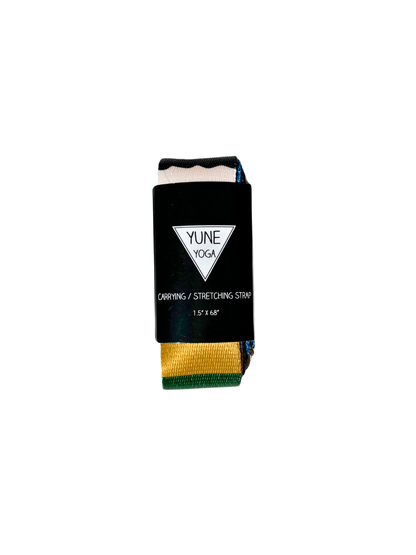 Yune Yoga Elk Meadow Yoga Strap - Rainbow