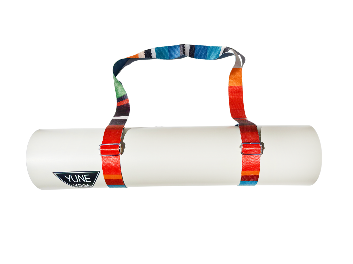Yune Yoga Elk Meadow Yoga Strap - Rainbow